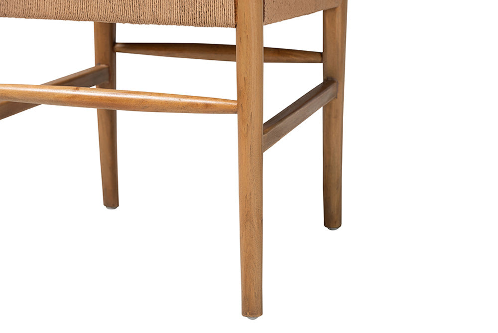 bali & pari - Alva Dining Chair Set of 2 - MD-39889-Alva-Honey-Wooden-DC view 6