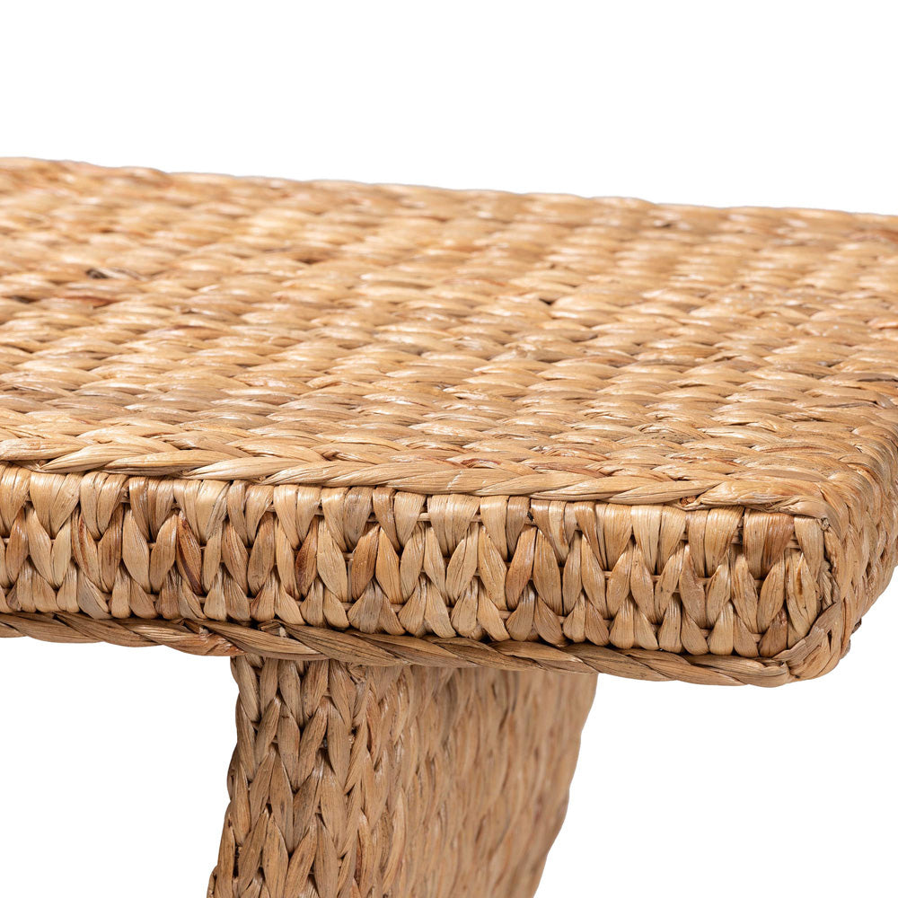 bali & pari - Alyssa Console Table in Natural Brown - Alyssa-Rattan/Abaca-Console Tables view 4