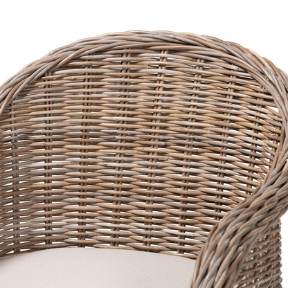 bali & pari - Amanda Arm Chair in Kubu Grey - LCF-0001-Amanda-Kubu Grey Rattan Cushion-CC view 5