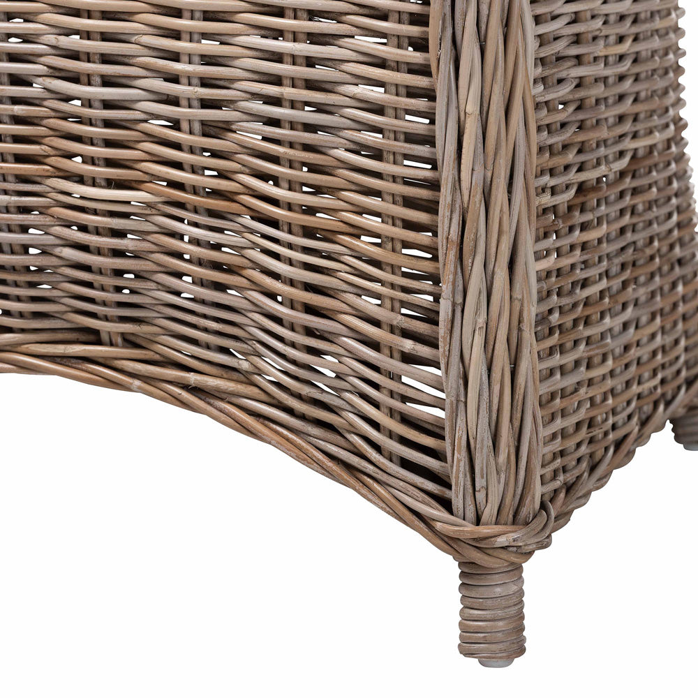 bali & pari - Amanda Arm Chair in Kubu Grey - LCF-0001-Amanda-Kubu Grey Rattan Cushion-CC view 6