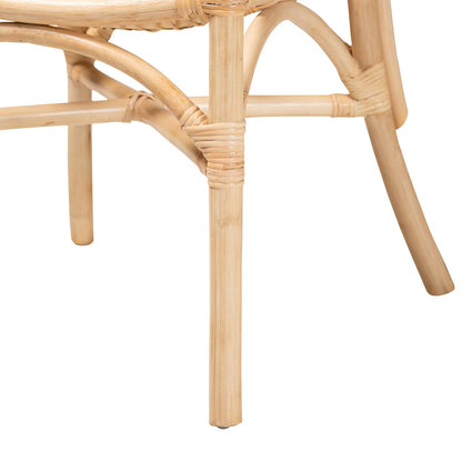 bali & pari - Ammi Dining Chair in Natural Brown - Ammi-Rattan-DC view 6