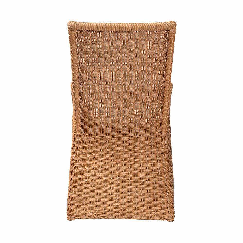bali & pari - Amsterdam Dining Chair in Light Honey - Amsterdam-Light Honey Rattan Cushioned-DC view 4