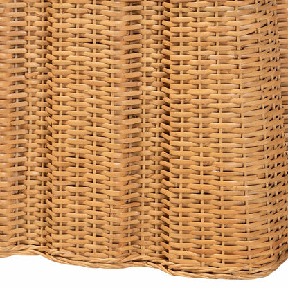 bali & pari - Andrea Console Table in Light Honey - Andrea-Light Honey Rattan-Console Table view 5