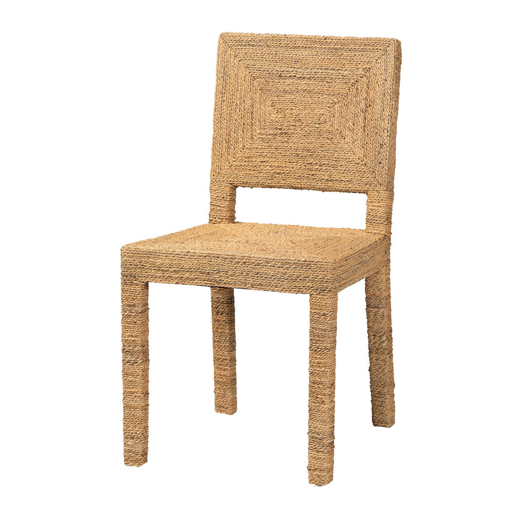bali & pari - Anfield Dining Chair in Natural - Anfield-Mahogany/Seagrass-DC view 1