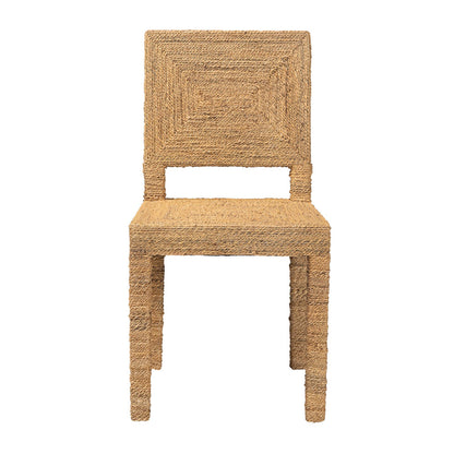 bali & pari - Anfield Dining Chair in Natural - Anfield-Mahogany/Seagrass-DC view 2
