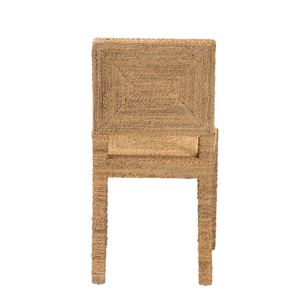 bali & pari - Anfield Dining Chair in Natural - Anfield-Mahogany/Seagrass-DC view 4