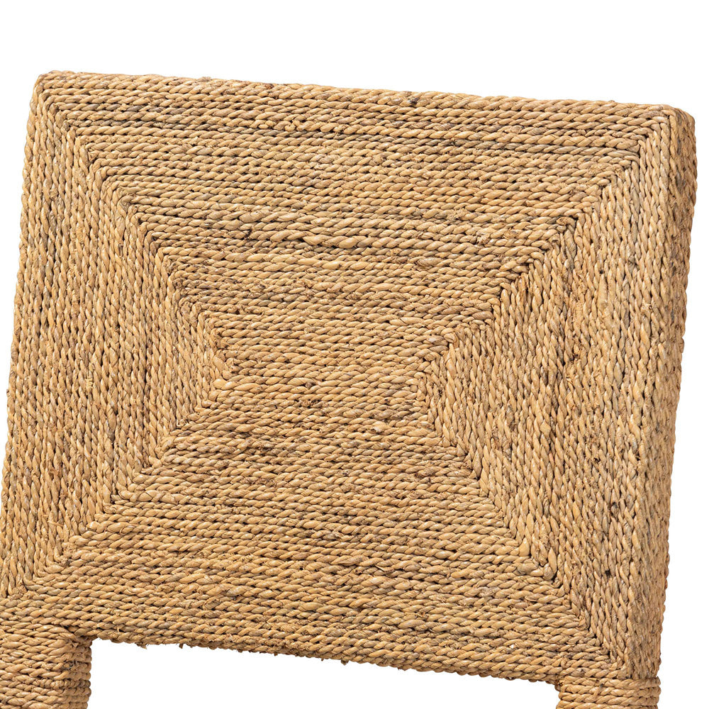 bali & pari - Anfield Dining Chair in Natural - Anfield-Mahogany/Seagrass-DC view 5