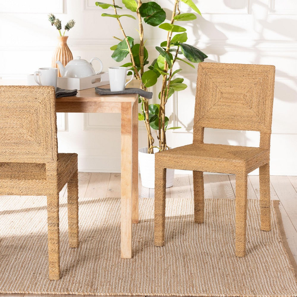bali & pari - Anfield Dining Chair in Natural - Anfield-Mahogany/Seagrass-DC view 8