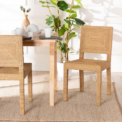 bali & pari - Anfield Dining Chair in Natural - Anfield-Mahogany/Seagrass-DC view 8