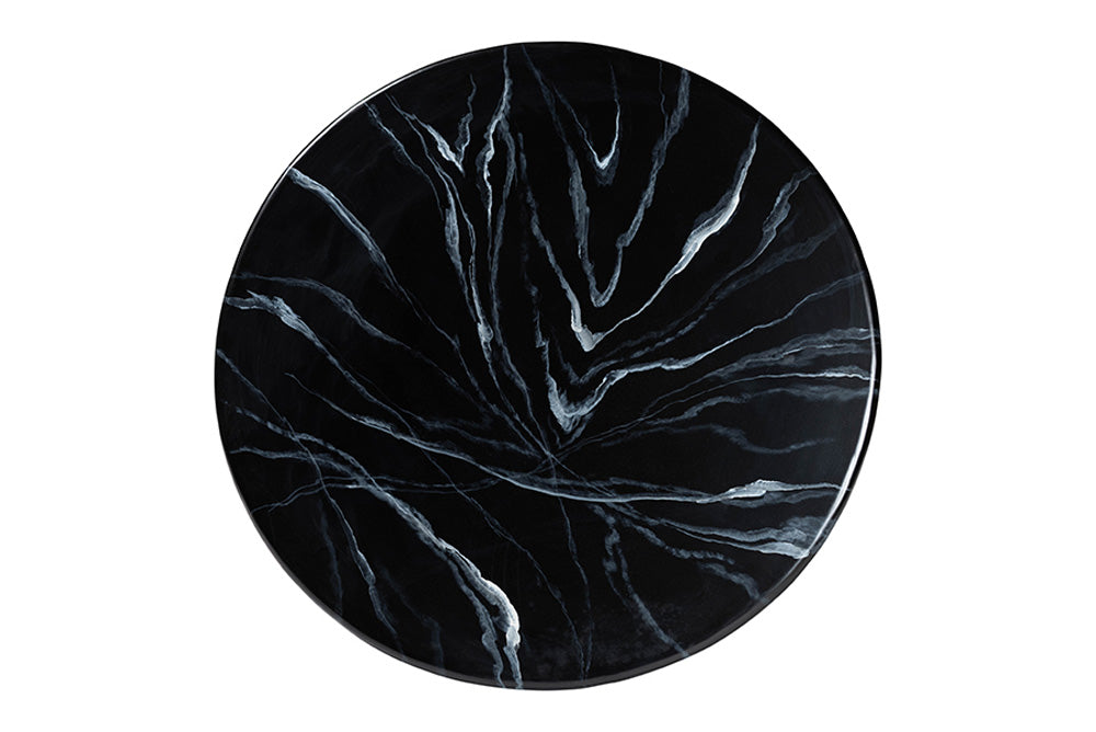 bali & pari - Aponi Coffee Table - Aponi-Black Marbled Resin-CT view 6