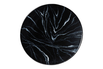 bali & pari - Aponi Coffee Table - Aponi-Black Marbled Resin-CT view 6
