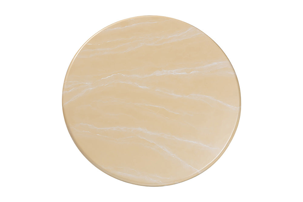 bali & pari - Aponi Coffee Table - Aponi-Cream Marbled Resin-CT view 6