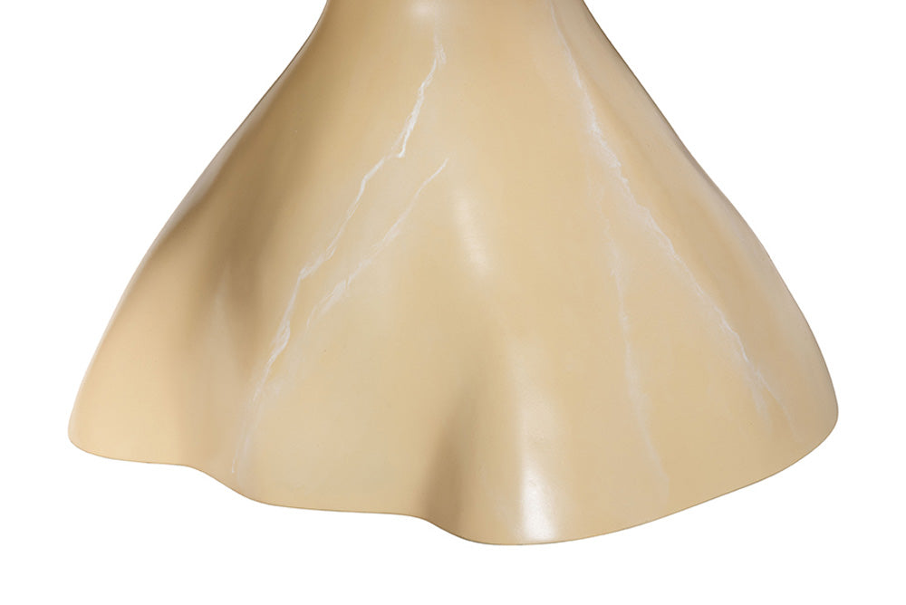 bali & pari - Aponi Coffee Table - Aponi-Cream Marbled Resin-CT view 7