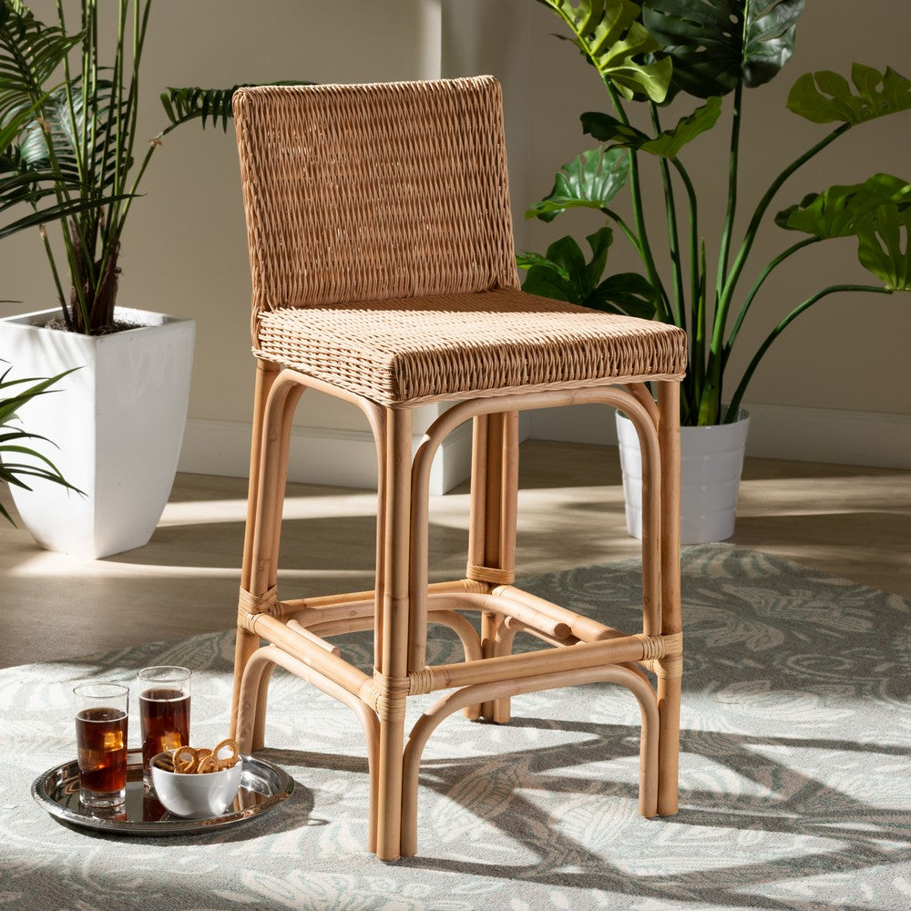 bali & pari - Athena Counter Stool in Natural - Athena-Natural-CS view 7