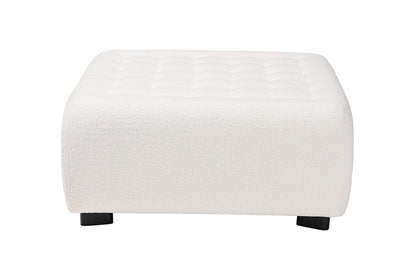 bali & pari - Athena Ottoman - 2211-Beige-Ottoman view 2
