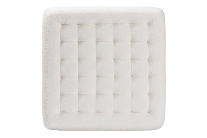 bali & pari - Athena Ottoman - 2211-Beige-Ottoman view 3