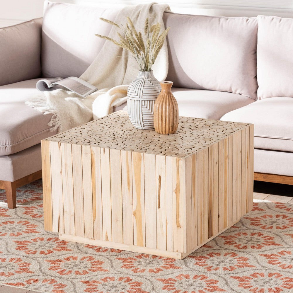 bali & pari - Augusta Coffee Table in Natural - Augusta-Wooden-CT view 7