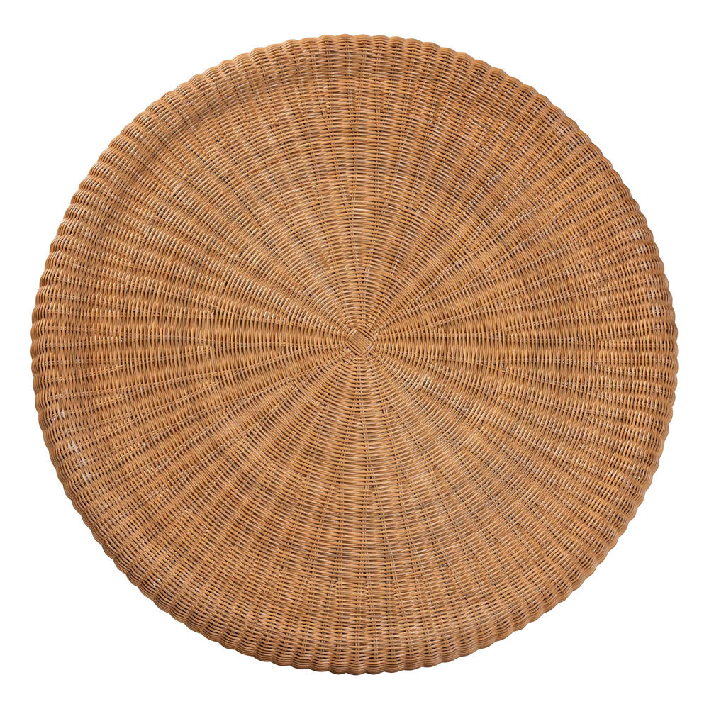 bali & pari  - Avalon Coffee Table in Light Honey - Avalon-Light Honey Wicker-Coffee Table view 3