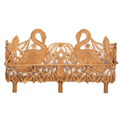 bali & pari - AvesDaybed in Light Honey - Aves-Light Honey Rattan No Mattress-Daybed view 4