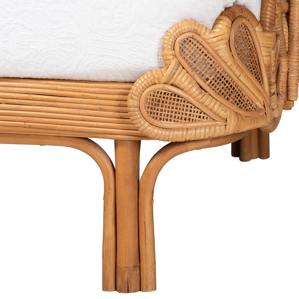 bali & pari - AvesDaybed in Light Honey - Aves-Light Honey Rattan No Mattress-Daybed view 6