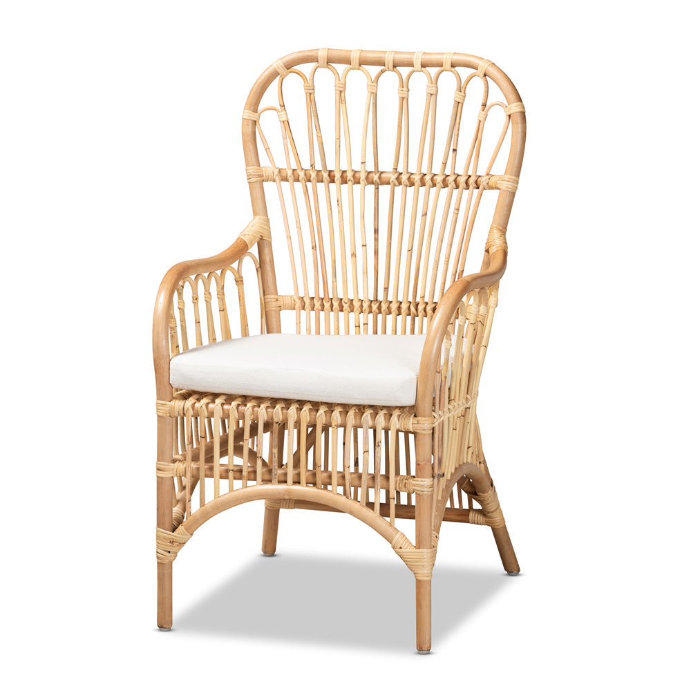 bali & pari - Aya Chair in Natural/White - Aya-Natural-CC view 1
