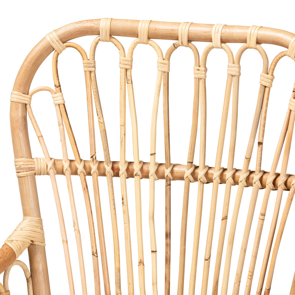 bali & pari - Aya Chair in Natural/White - Aya-Natural-CC view 5