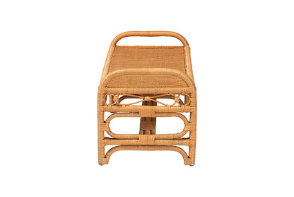 bali & pari - Ayala Bench - Ayala-Light Honey Rattan-Bench view 4