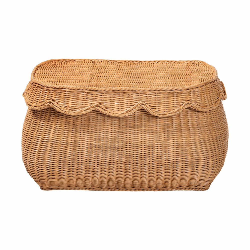 bali & pari - Ayleen Basket in Light Honey - Ayleen-Sm-Light Honey Rattan-Basket view 3
