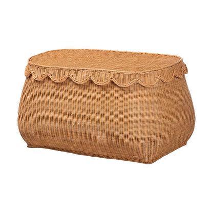 bali & pari - Ayleen Set of 3 Storage Baskets in Light Honey - Ayleen-3PC-Light Honey Rattan-Basket Set view 4