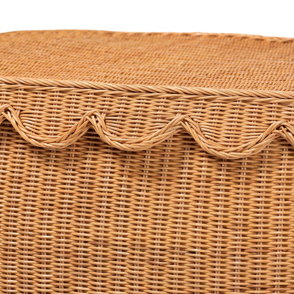 bali & pari - Ayleen Set of 3 Storage Baskets in Light Honey - Ayleen-3PC-Light Honey Rattan-Basket Set view 6