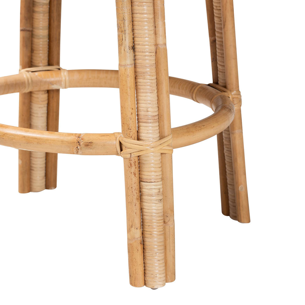 bali & pari - Ayu Counter Stool in Natural - AYU-Natural Rattan-CS view 6
