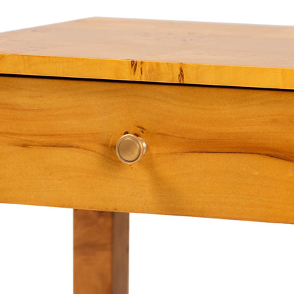 bali & pari - Azmi Nightstand in Light Mappa Burl - SVN-1151-Natural Burl Op1-Azmi-NS view 5