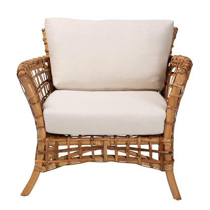 bali & pari - Babette Chair in White/Natural Brown - DCWH 10015-Mina/White Cushions-CC view 2