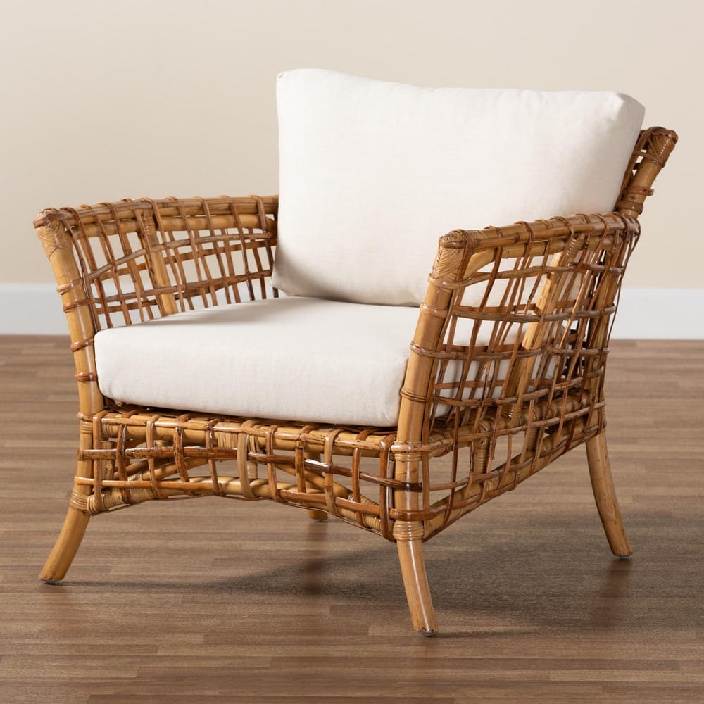 bali & pari - Babette Chair in White/Natural Brown - DCWH 10015-Mina/White Cushions-CC view 9