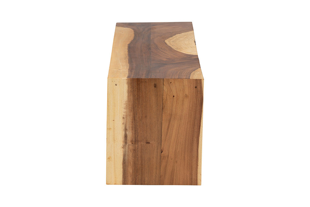 bali & pari - Bai Bench - Bai-Natural/Wooden-Bench view 3