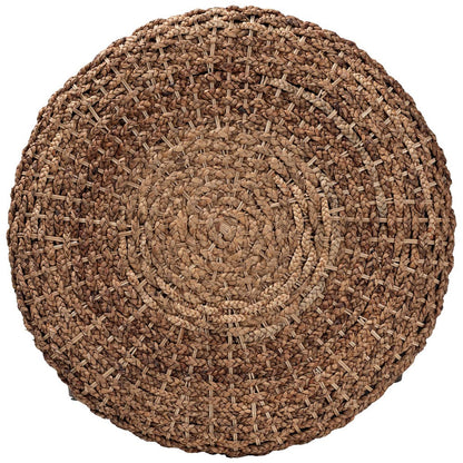 bali & pari - Bailey Storage Ottoman in Natural Brown/Espresso Brown - Bailey-Natural Brown/Black-Ottoman view 6