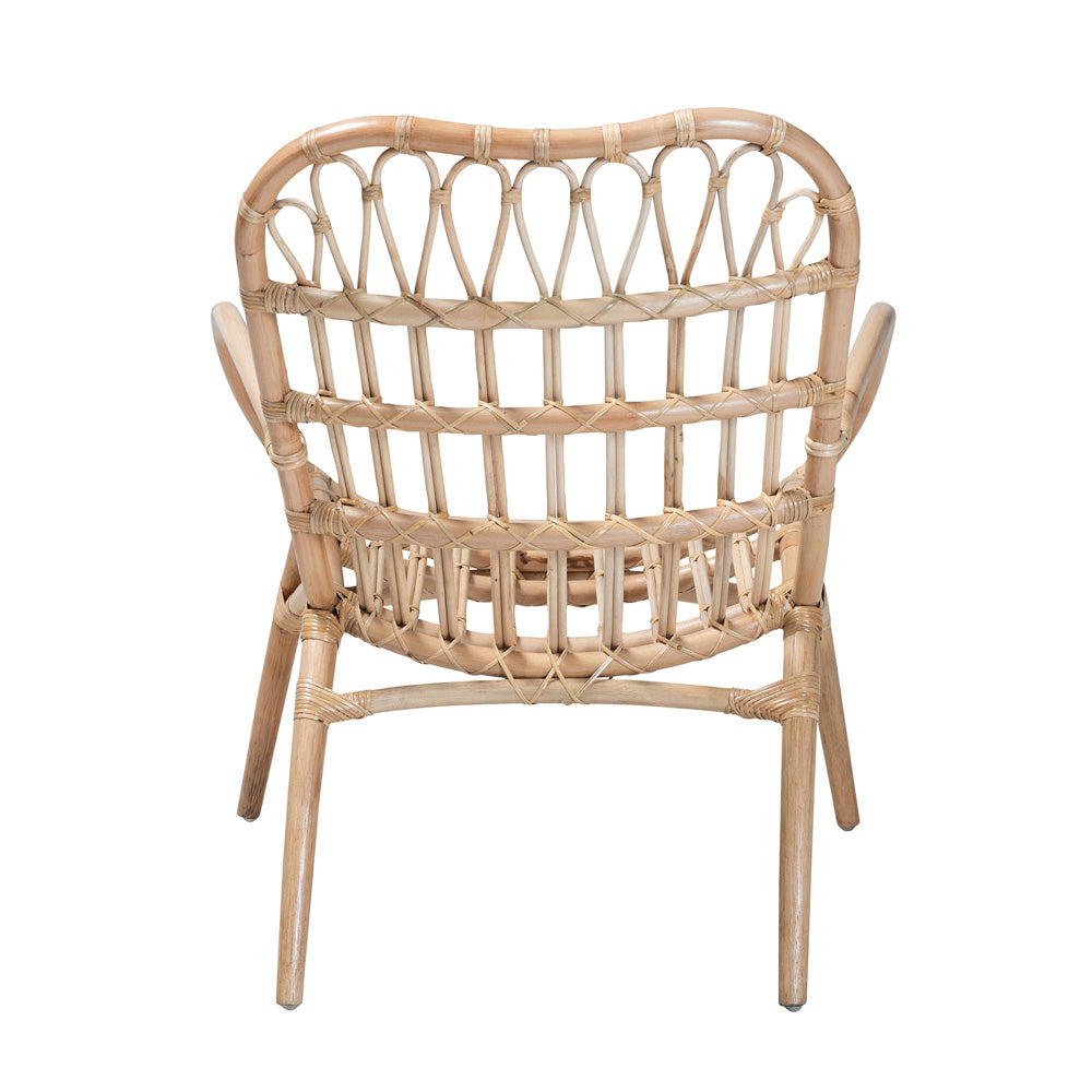bali & pari - Bajo Chair in Natural Brown - Bajo-Rattan-CC view 4
