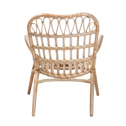bali & pari - Bajo Chair in Natural Brown - Bajo-Rattan-CC view 4