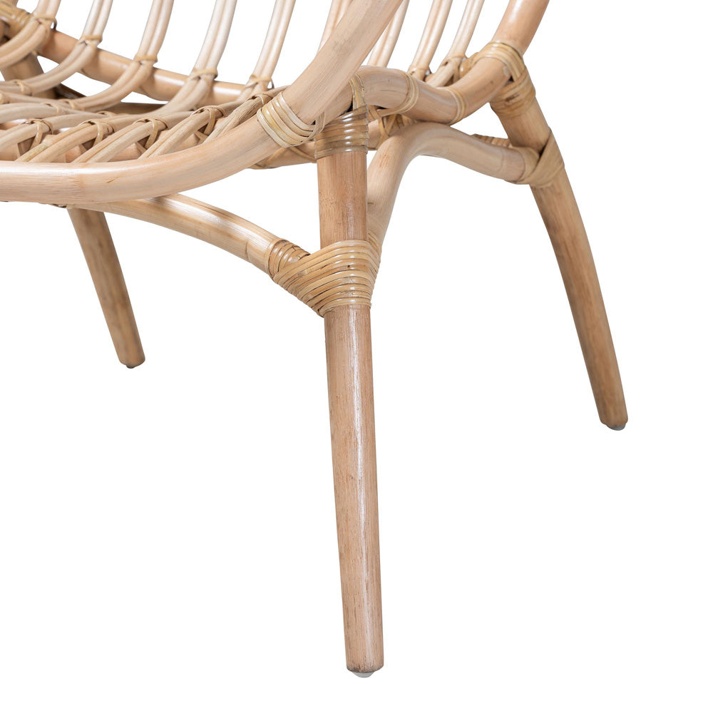 bali & pari - Bajo Chair in Natural Brown - Bajo-Rattan-CC view 6