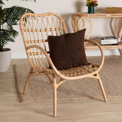 bali & pari - Bajo Chair in Natural Brown - Bajo-Rattan-CC view 8