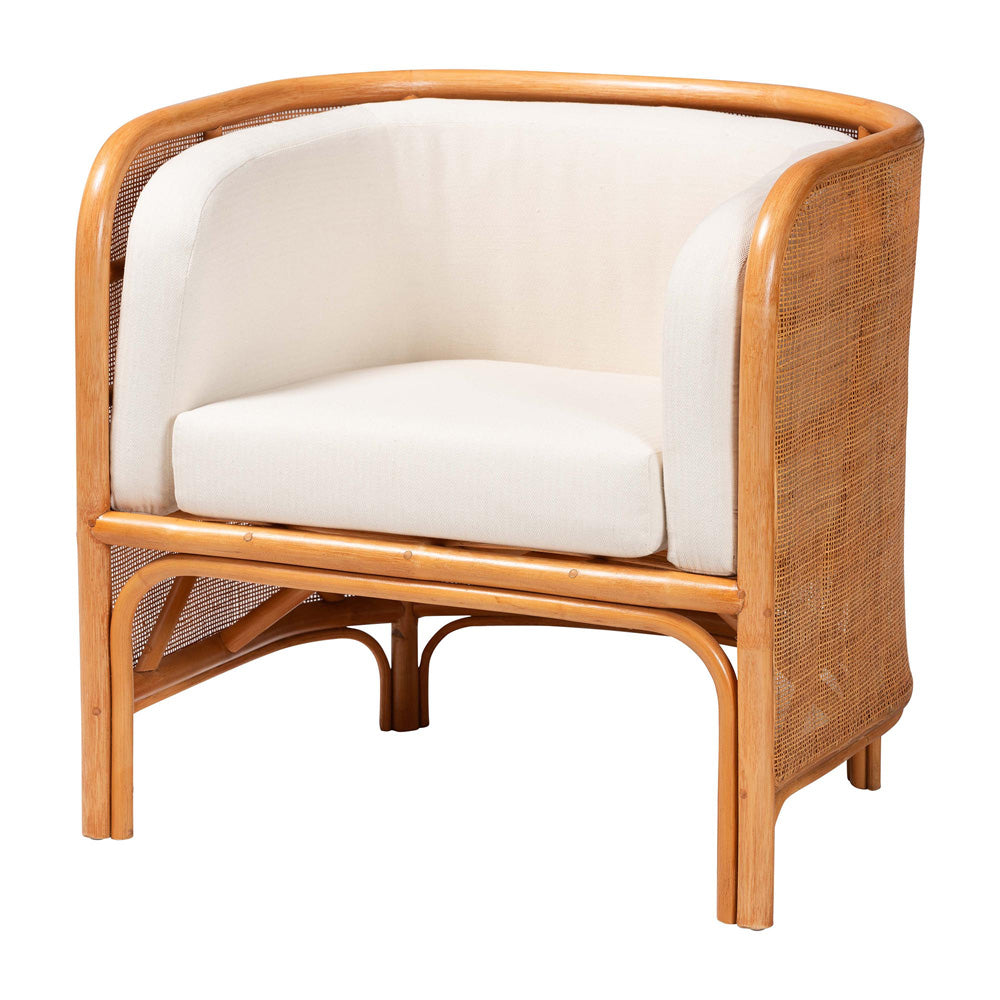 bali & pari - Bandung Chair in Light Honey - Bandung-Light Honey Rattan-AC view 1