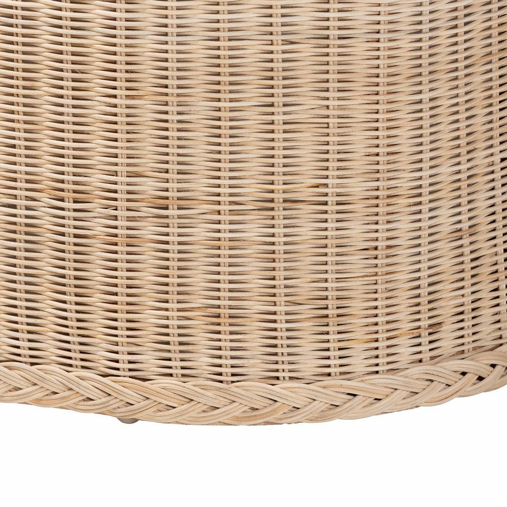 bali & pari - Barid Storage Bench in Natural - WS134-Natural Rattan-Cushioned Storage Bench view 6