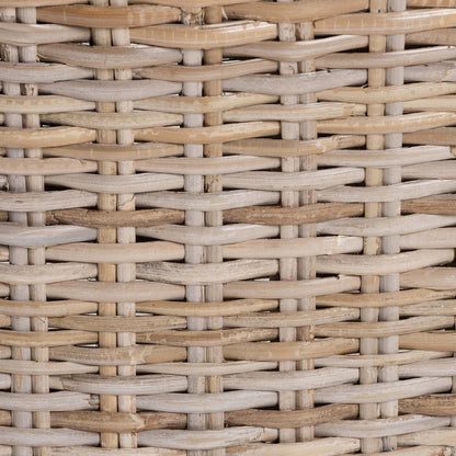 bali & pari - Barossa Dining Chair in Kubu Grey/Rustic Taupe - MD-36065/Lutop-Grey Natural-DC view 7