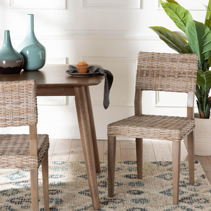 bali & pari - Barossa Dining Chair in Kubu Grey/Rustic Taupe - MD-36065/Lutop-Grey Natural-DC view 8