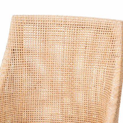 bali & pari  - Beata Dining Chair in Light Honey - Beata-Light Honey/Wooden-Cushioned-DC view 5