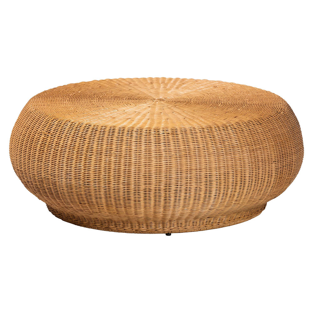 bali & pari - BeatrizCoffee Table in Light Honey - Beatriz-Rattan/Light Honey-CT view 1