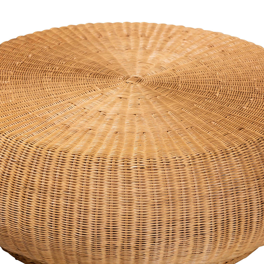 bali & pari - BeatrizCoffee Table in Light Honey - Beatriz-Rattan/Light Honey-CT view 2