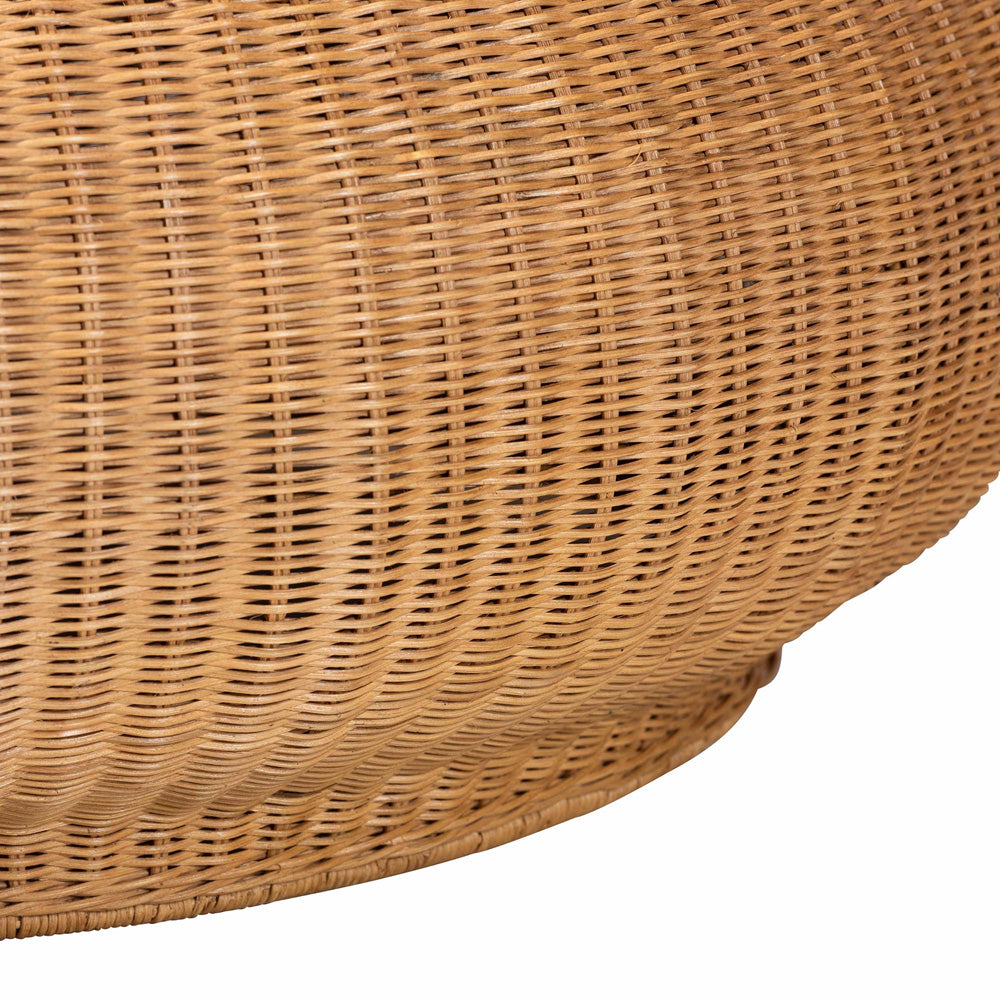 bali & pari - BeatrizCoffee Table in Light Honey - Beatriz-Rattan/Light Honey-CT view 3