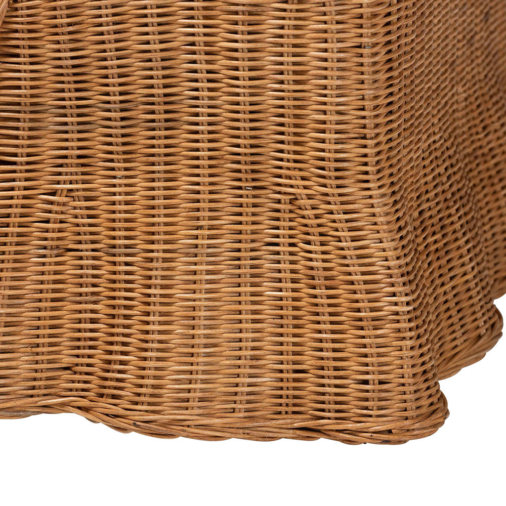bali & pari - Belita Pet Bed in Light Honey - DC1121-Natural Rattan-Lg-Cushion-Pet Bed view 5