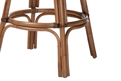 bali & pari - Bella Barstool - Bella-Coffee Antique/Rattan-BS view 7